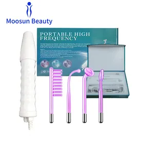 4 in 1 electrode for face Portable High Frequency Facial Machine