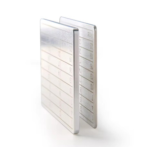 Plaque de stockage de phrases de graine de récupération de crypto en titane ou en acier inoxydable LOGO <span class=keywords><strong>personnalisé</strong></span> - Product Image 5