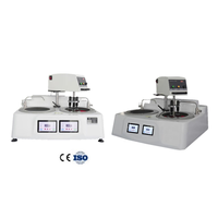 Machine de polissage et de rectification métallographique à double plateau, polisseuse manuelle autonome avec tête oscillante automatique