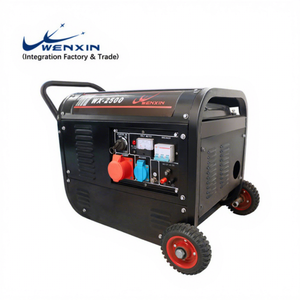 Wenxin Gasoline <b>Generator</b> WX-2500F 2Kw Single/Three Phase Portable Home Use Air-Cooled 110/220/380V 50/60Hz - Product Image 1