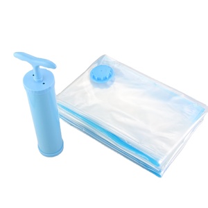 Eco-friendly transparent space saving seal vacuum storage bags travel accessories home storage & organization for clothes