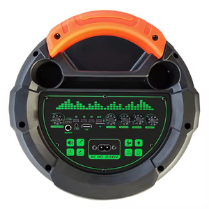 Đảng xách tay Loa ngoài trời <span class=keywords><strong>bluetooth</strong></span> <span class=keywords><strong>8</strong></span> inch thông minh LED RGB BT/TWS loa 6 giờ Thời gian phát lại karaoke Xe đẩy Loa - Product Image 4