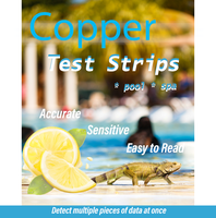 Copper Ion Detection for Test Paper Water Quality Monitoring Instrument for Fish Tank & Swimming Pool Analysis
