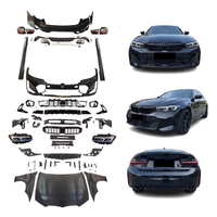 Nouveau kit de carrosserie de conversion M-Tech F30 F35 LCI pour Série 3 2013-2018 avec clips, fixation par boulons, ajustement universel