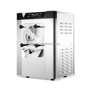 Mini-Eismaschine Neues Design Tischplatte Eismaschine Hartes Eis 50-60L/H/Joghurt-Maschine Kommerzielle Eismaschine Joghurt herstellung