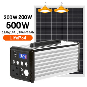 500W Portable Energy Station MPPT Pure Sine Wave <b>Rechargeable</b> Power Backup Solar <b>Battery</b> Home Supply SL-92 Outdoor Portable - Product Image 4