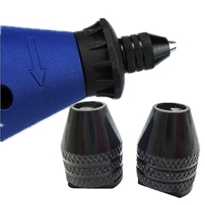 3Jaw Keyless Khoan Bits Chuck Phổ Quát Nhanh Chóng Thay Đổi <span class=keywords><strong>Bit</strong></span> Adapter Chuyển Đổi 0.5-3.2Mm - Product Image 2