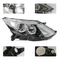 Phares avant halogènes pour Nissan Qashqai J11 2016, paire de lampes avant, remplacement direct, OE 26025-DF30A 26075-DF30A