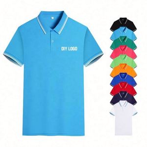 T-shirts Polo Homme de Haute Qualité en Gros à Prix d'Usine, Logo Personnalisé, T-shirts à Manches Courtes en Polyester pour Hommes - Product Image 4