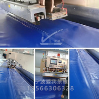 Machine automatique haute fréquence Davison 15 kW 380 V pour soudeurs de plastique, idéale pour les tentes en PVC, les bâches et les bannières – État neuf