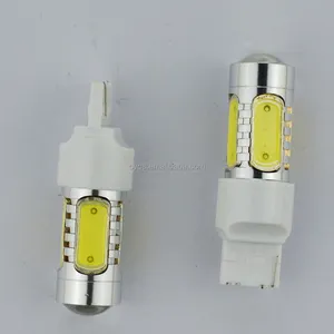 RED T10 12v 7.5W COB 1156 1157 Led For Car T20 P21w Ba15s T25 7443 7440 3156 3157 Car LED Signal Light Turn Light Brake Light