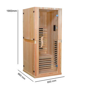 OEM/ODM Factory Indoor Infrared Health Benefits <strong>Sauna</strong> Dry Indoor Wood Infrared <strong>Sauna</strong> For Home - Product Image 4