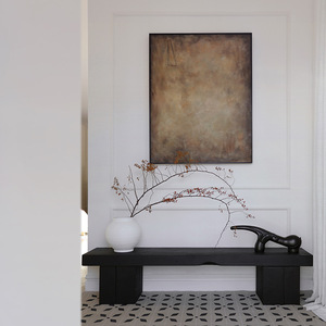 Moderno stile retrò High-End sgabello decorativo antico lungo silenzioso del vento di <span class=keywords><strong>arte</strong></span> per mangiare scarpe che cambiano per soggiorno Hotel Villa - Product Image 2