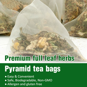 Té de hierbas de menta de manzanilla antioxidante sin cafeína vegana de etiqueta privada - Product Image 4