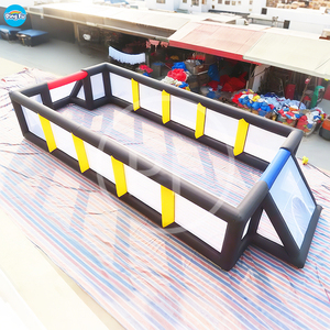 Campo de fútbol de burbujas inflable de pared alta comercial campo de fútbol juego deportivo Campo de arena a la venta - Product Image 5