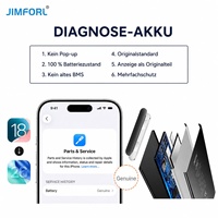 Baterai Ponsel 0 Zyklen Handy Akku untuk iPhone 14 12 Mini Pro Max 11 16, Pengganti Baterai, Suku Cadang Pengganti untuk iPhone