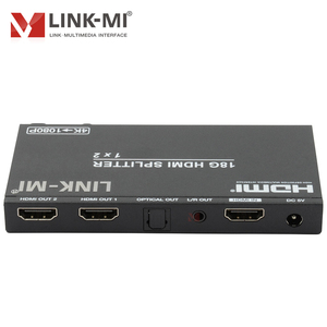 4K x 2K 60Hz 1x2 <span class=keywords><strong>HDMI</strong></span> SPLITTER hdcp2.2/1.4 với <span class=keywords><strong>Scaler</strong></span>/trích xuất âm thanh hỗ trợ sao chép/Tự động EDID & 4K để 1080P downscaler - Product Image 5