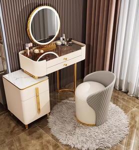 Silla de Maquillaje Profesional para Salón, Taburete Moderno para Manicura, Silla de Lujo para Sala de Estar, Muebles para Dormitorio de Hotel, Sillas para Niñas - Product Image 3