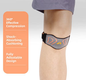 <span class=keywords><strong>Ceinture</strong></span> <span class=keywords><strong>de</strong></span> soutien rotulien personnalisée avec logo, antidérapante, soulagement <span class=keywords><strong>de</strong></span> la douleur, protection pour sports <span class=keywords><strong>de</strong></span> plein air, attelle <span class=keywords><strong>de</strong></span> genou rotulienne - Product Image 3