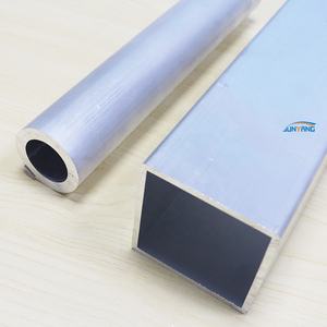 Alu 6061 6063 Custom Holle Ronde Geëxtrudeerde Vierkante Rechthoek Metalen Aluminium Buizen Buizen Aluminium Buizen - Product Image 1