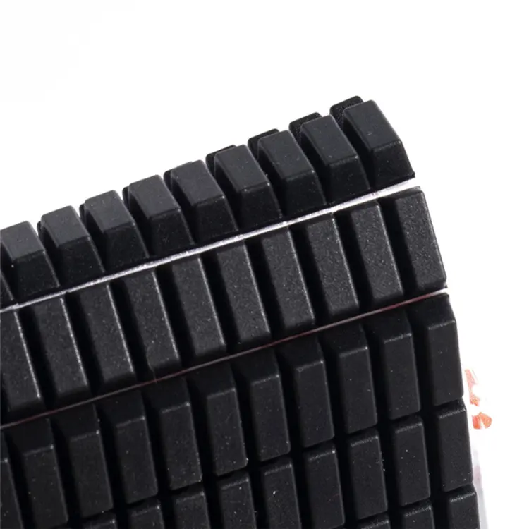 Deson Anti-skid Anti-shock Silica Gel Size Silicon Adhesive Customized flat rubber washers Adhesive Rubber Feet Pad