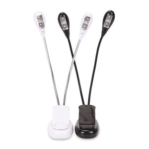 Supporto per musica leggera supporto per spartiti musicali alimentato <span class=keywords><strong>a</strong></span> batteria portatile lampada da lettura lettura <span class=keywords><strong>a</strong></span> Led pratica luci per <span class=keywords><strong>pianoforte</strong></span> - Product Image 1