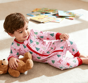 Conjunto <span class=keywords><strong>de</strong></span> Pijama <span class=keywords><strong>de</strong></span> Bambú para Bebé Recién Nacido, Mameluco con Cierre y 2 Piezas, Venta al por Mayor, Listo para Enviar, Ropa <span class=keywords><strong>de</strong></span> Dormir Suave - Product Image 6