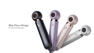 Nuevo estilo Leafless Salon Mini Electric 2in1 ABS Secador de pelo montado en la pared para viajes Hotel Uso doméstico - Product Image 3