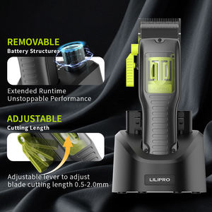 Manpro MANE mareşal L52 Cortadora de Cabello saç makasları elektrikli tıraş makinesi saç düzeltici 3 parça tımar seti berber kiti - Product Image 3