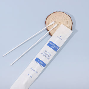 झाड़ू/Applicator, कपास/रेयान टिप, प्लास्टिक शाफ्ट, में लिपटे, बाँझ, 150mm - Product Image 3