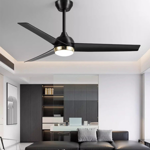 Quạt Trần 52 inch với ánh sáng và từ xa quạt trần điện với ba tốc độ gió và động cơ đồng im lặng ba lưỡi ABS - Product Image 2