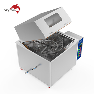 Động cơ Xi lanh đầu phụ tùng ô tô máy làm sạch bộ phận công nghiệp tẩy dầu mỡ sạch hơn với giỏ quay và chu kỳ rửa tự động - Product Image 6