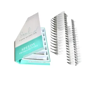 Best Supplies & Best Choice Lavish Lashes extension de pestanas premade fan PILAR 5D Promade Renewable Extension Supplies