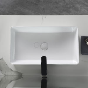 Produit en gros de salle de bain au design moderne et particulier, lavabo en céramique artistique - Product Image 4