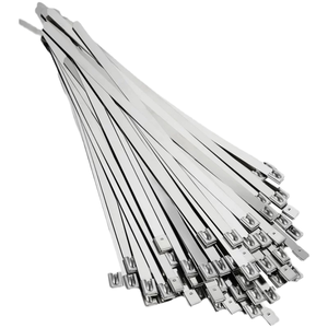 Le fascette ferma-cavo autobloccanti 316 di alta qualità facile installano con durevolezza a lungo termine e forza che aumentano la resistenza - Product Image 1