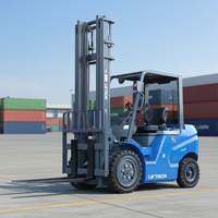 Forklift Listrik Lithium Counterbalance Liftron Seri DE 3.5 Ton CPD35 dengan Ban Solid untuk Operasi di Lokasi & Penyimpanan