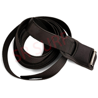 Sangle d'arrimage à cliquet robuste de 15 pieds avec boucle à came en métal recouverte de silicone anti-rayures pour kayak, planche de surf et canoë
