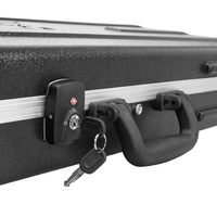 Grosir casing penyimpanan gitar ABS keras untuk gitar Bass tahan air & tahan debu