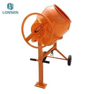 Mezcladora de Mortero Eléctrica Móvil para Concreto, 70L-240L, Varios Tamaños - Product Image 2