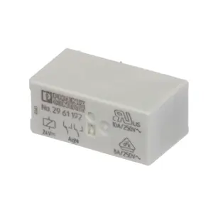 En Stock, nouveaux relais d'alimentation à Contact phoe-nix enfichables Miniature DPDT 24VDC 8A/250 VAC PLC série Slimline bon prix