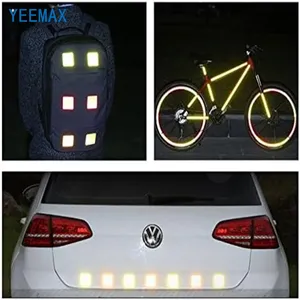 Autocollants réfléchissants d'avertissement pour <span class=keywords><strong>casque</strong></span> de <span class=keywords><strong>moto</strong></span>, 10 pièces, bandes décoratives de sécurité pour la conduite nocturne, autocollants pour vélo, <span class=keywords><strong>Moto</strong></span>, voiture - Product Image 5
