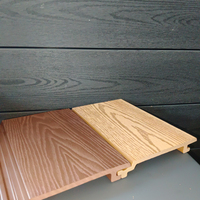 Panneau mural extérieur WPC de co-extrusion avancée, imperméable, protection UV, bardage extérieur avec livraison rapide