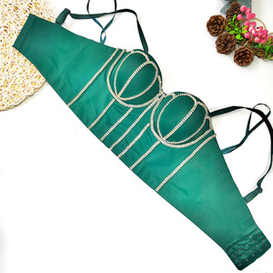 Ihoov áo nịt ngực nạm kim cương cho nữ áo Crop Top thoáng khí thắt lưng mỏng thắt chặt mức độ kiểm soát ánh sáng - Product Image 2