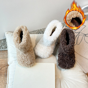Nuove Scarpe Invernali per Bambini 2025, Alta Qualità, Suola Antiscivolo, Stivali Morbidi in Cotone Caldo e Peluche per Ragazzi e Ragazze, <span class=keywords><strong>Altezza</strong></span> alla Caviglia - Product Image 6
