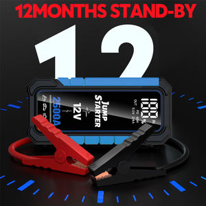 Démarreur <span class=keywords><strong>de</strong></span> saut pour camion/moto/<span class=keywords><strong>voiture</strong></span> <span class=keywords><strong>de</strong></span> tourisme 3500A <span class=keywords><strong>de</strong></span> courant <span class=keywords><strong>de</strong></span> pointe, 20000mAh, écran numérique USB-C et lumière LED, pince sécurisée - Product Image 2