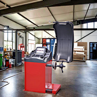 Équilibreuse de roues 0,2 kW certifiée CE pour atelier automobile, garage de réparation de voitures et camions