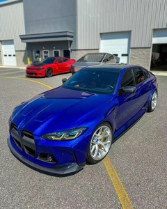 G80 M3 fibra di carbonio a secco R44 minigonne laterali per BMW G80 M3 allungamento laterale piatto G82 G83 2021 + - Product Image 3