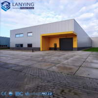 Almacén de Estructura de Acero Prefabricado de Bajo Costo y Construcción Rápida, Nave Industrial Metálica, Edificio de Almacenamiento