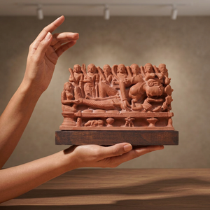 Krishna Janmashtami Sculpture Hindu Temple <b>Art</b> Museum Replica - Product Image 3