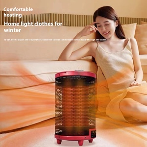 Petit poêle électrique solaire OEM portable 360 ° chauffage de toute la maison chauffage au graphène infrarouge lointain économie d'énergie certifié ERP - Product Image 2